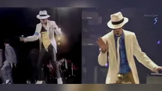 Michael Jackson | Smooth Criminal Comparison Copenhagen (1992) VS (1997)