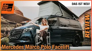 Mercedes Marco Polo Facelift (2023) Alle Infos zum neuen Van auf V-Klasse Basis! Review | Test | POV