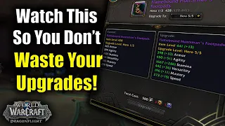 The Best Way to Use WoW's Item Upgrade System