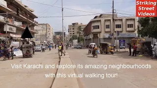Virtual Walking Tour: Find Your Way in Karachi with this HD Footage!