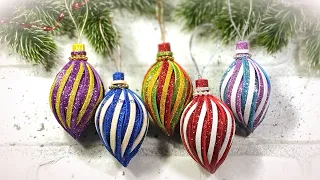 Новогодние игрушки из фоамирана 2021 своими руками 🎄 diy christmas ornaments foam EVA