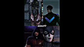 Arkham Redhood Vs batgirl Vs robin Vs Nightwing