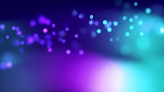 Blue & Purple Particles Passing By 4K Relaxing Screensaver