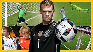 LA MAQUINA DE PARAR GOLAZOS | MANUEL NEUER HISTORIA