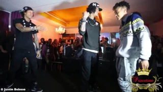 LES TWINS - Mikey J & The UK Female Allstars - Rock The Mic (CLEAR AUDIO)