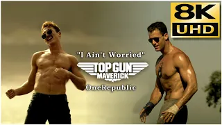 Top Gun Maverick & Top Gun - Beach Football / Volleyball Scene Mixed - I Ain’t Worried  - 8K