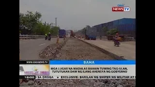 Mga lugar na madalas bahain tuwing tag-ulan, tututukan daw ng ilang ahensya ng gobyerno