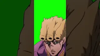 Giorno snap finger green screen