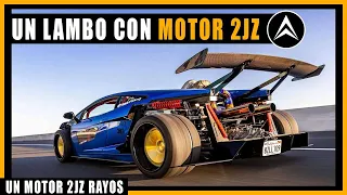 🔰 This is the #Lamborghini Gallardo with 2JZ-GTE engine (the most BRUTAL lambo in the world)