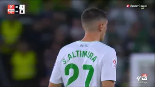 Sergi Altimira Real Betis debut vs Rayo Vallecano (3/09/2023)