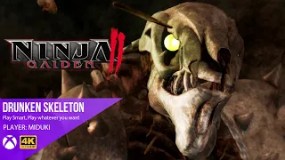 NINJA GAIDEN 2 | Master Ninja CH6 | Drunken Skeleton | No Damage, Claws