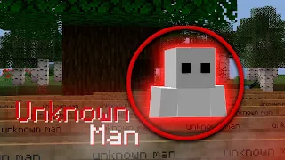 За мной следил Unknown Man в этой жуткой версии Minecraft. Часть 1 | Не фейк