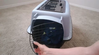 Video Review:  Petmate Two Door Top Load 24-Inch Pet Kennel