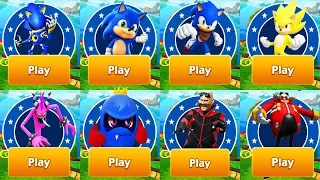 Sonic Dash - Special Episode - All 4 Bosses Battle Eggman Zazz Dr.Robotnik Bash Pacman Run Gameplay