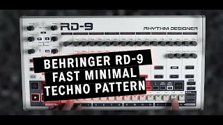 BEHRINGER RD-9 FAST MINIMAL TECHNO BEAT + FREE SAMPLE PACK | riemannkollektion.com