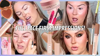 Full Face FIRST IMPRESSIONS 🤔 some wins and some losses lol