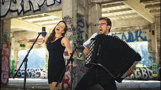 Show Must Go On - Queen (vocal & accordion cover) | Milan Řehák & Kateřina Kroupová