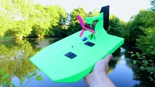 Awesome 3D Printed RC Airboat