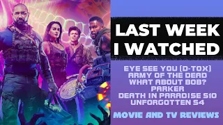 LAST WEEK I WATCHED | Watching the Detectives