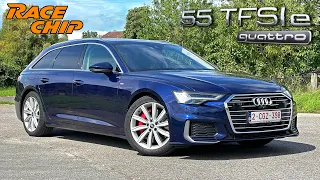 AUDI A6 55 TFSIe RaceChip "BETTER than the V6!" // REVIEW on AUTOBAHN