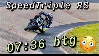 Nordschleife 7:36 BTG Fast Motorcycle lap Speed Triple RS