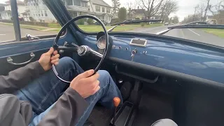 1968 Fiat 500 Driving Video