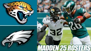 Jaguars vs Eagles l Eagles 2024 Schedule (Madden 25 Rosters) l PS5 Madden 24 Simulation