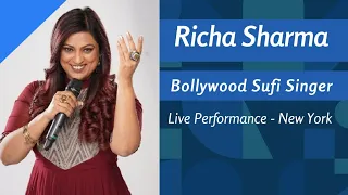 Richa Sharma Bollywood Sufi Singer Sets the Stage on Fire - Live - New York