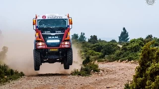 InstaForex Loprais Team 69 - the real MAN Dakar truck testing!