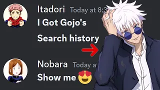 If Itadori got Gojo's Search history....