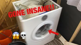 Indesit moon SIXL145 || Milk bottle V indesit moon (without weight GONE WRONG)