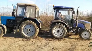 Мтз 82.1 vs Lovol 604 китаец vs белорус tractors china tug of war mtz 82.1