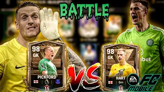 PICKFORD VS JEO HART BATTLE 🔥 || WHO IS THE BEST GOALKEEPER IN EA FC MOBILE 24