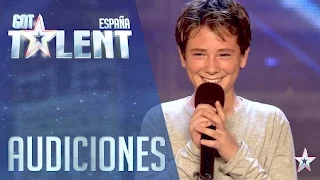 Pedroooo! Our first Golden Buzzer! | Auditions 1 | Spain's Got Talent 2016