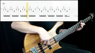 Audioslave - Yesterday To Tomorrow (Bass Cover) (Play Along Tabs In Video)