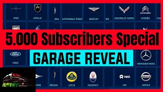 5.000 Subscribers special my Asphalt 9 garage review !!