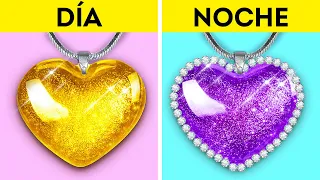 🌞 DÍA VS NOCHE🌙 TRUCOS DE BELLEZA || Trucos y consejos de belleza DIY fáciles por 123 Go!