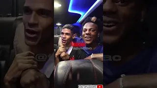 iShowSpeed cantando em português ao som de Os mlk é liso 🇧🇷🔥