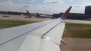 Взлёт Airbus A321 Аэрофлот из аэропорта Шереметьево