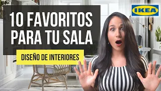 TOP 10 productos IKEA para salas modernas | Ideas diseño de interiores