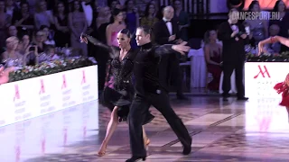 Kirill Belorukov - Polina Teleshova RUS, Samba, WDC European Championship 2019