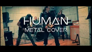 Hardcovered - Human (Rag 'n' Bone Man Metal cover)