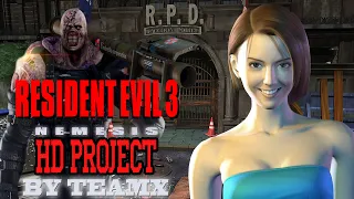 Resident Evil 3 Nemesis + HD Textures TeamX mod (HARD) #1