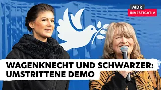 „Manifest für Frieden“ – Wer sich von Wagenknecht und Schwarzer angezogen fühlt