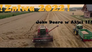 🇵🇱Pierwsze Żniwa 2022🔥 Małopolska!!!Massey Ferguson&John Deere w akcji🔥GR Kucala |Małopolska Team|