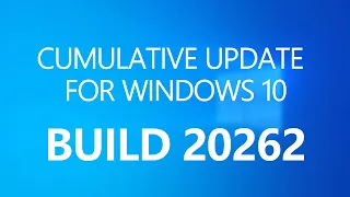 Windows 10 Build 20262.1010 (KB4594431) - Yet Another Cumulative Update for the Dev Channel!