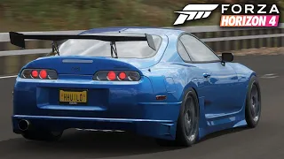 ПОСТРОИЛ TOYOTA SUPRA С X-КЛАССОМ! УНИЧТОЖАЕТ ВСЕХ! - (Forza Horizon 4)