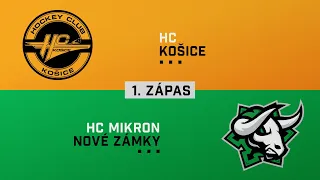 1.kolo kvalifikácia HC Košice - HC Nové Zámky HIGHLIGHTS