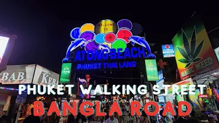 NOV 2023 BANGLA ROAD PHUKET, THAILAND NIGHTLIFE | WALKING STREET IN PHUKET | PATONG BEACH 🔥4K HDR🔥