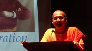 Swami Sarvapriyanandaji interacting on "Self Control & Concentration" with B.Ed Students